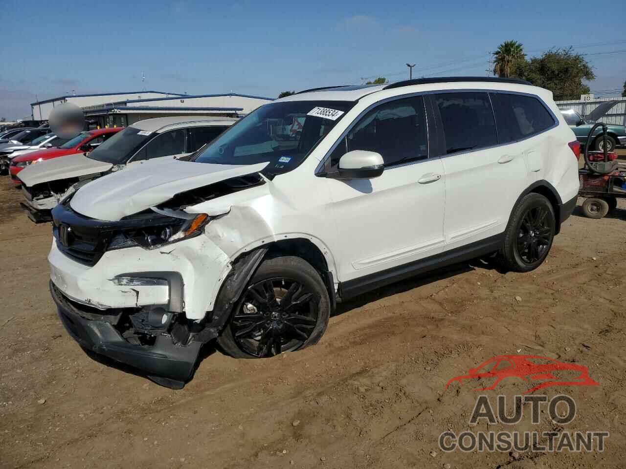 HONDA PILOT 2022 - 5FNYF5H20NB027891