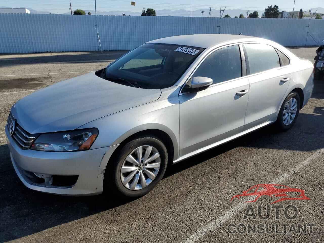 VOLKSWAGEN PASSAT 2012 - 1VWBP7A33CC010589