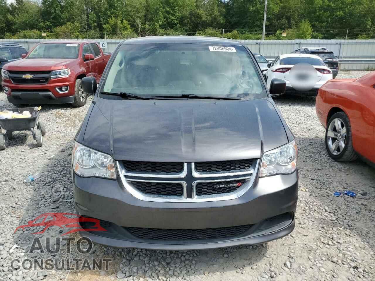 DODGE CARAVAN 2017 - 2C4RDGBG0HR762261