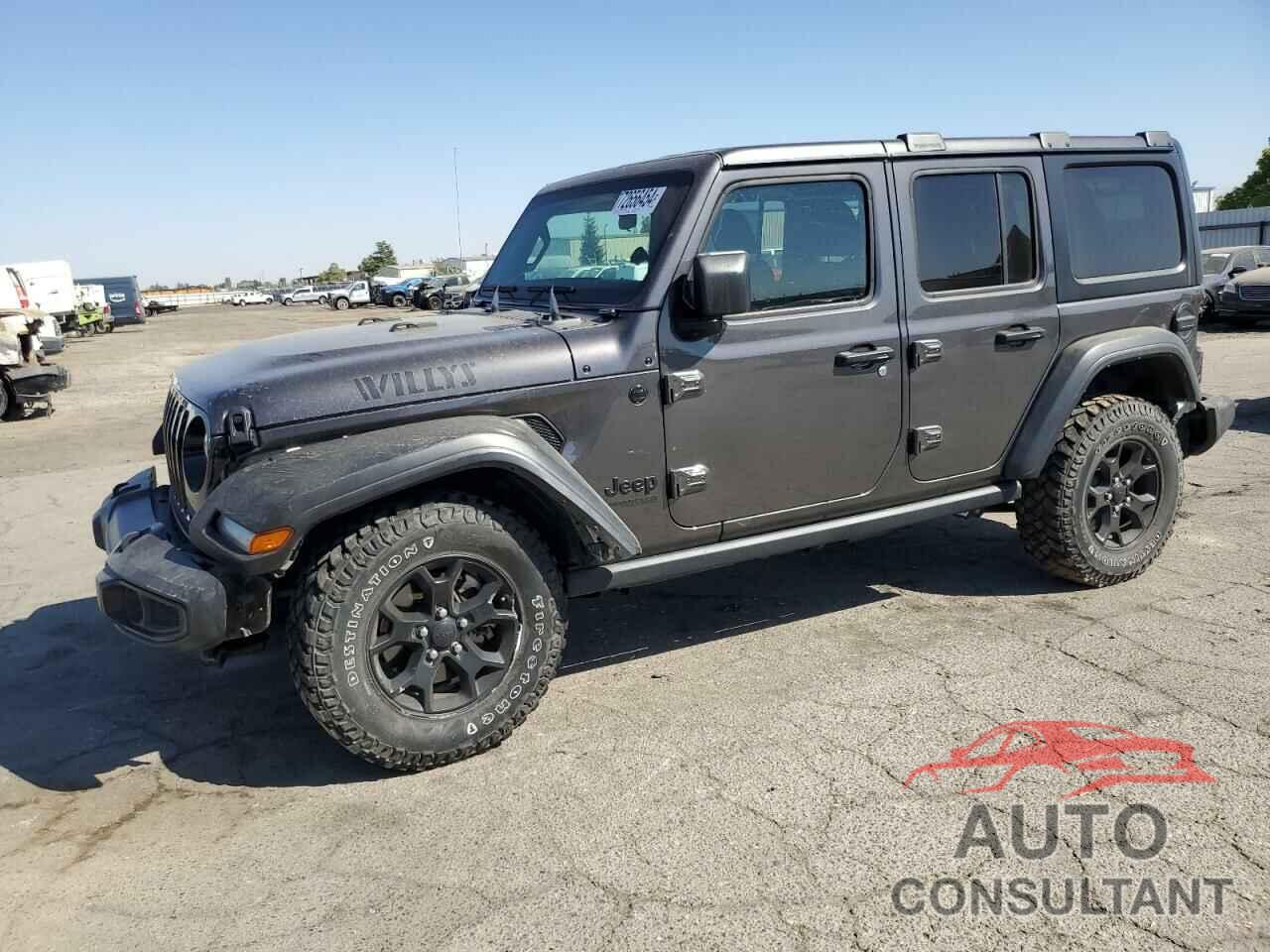 JEEP WRANGLER 2022 - 1C4HJXDM4NW248634
