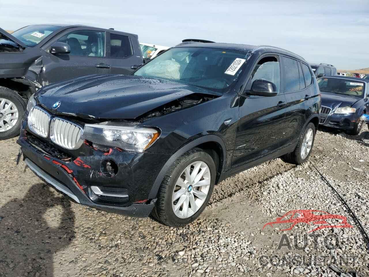 BMW X3 2016 - 5UXWX9C57G0D81665