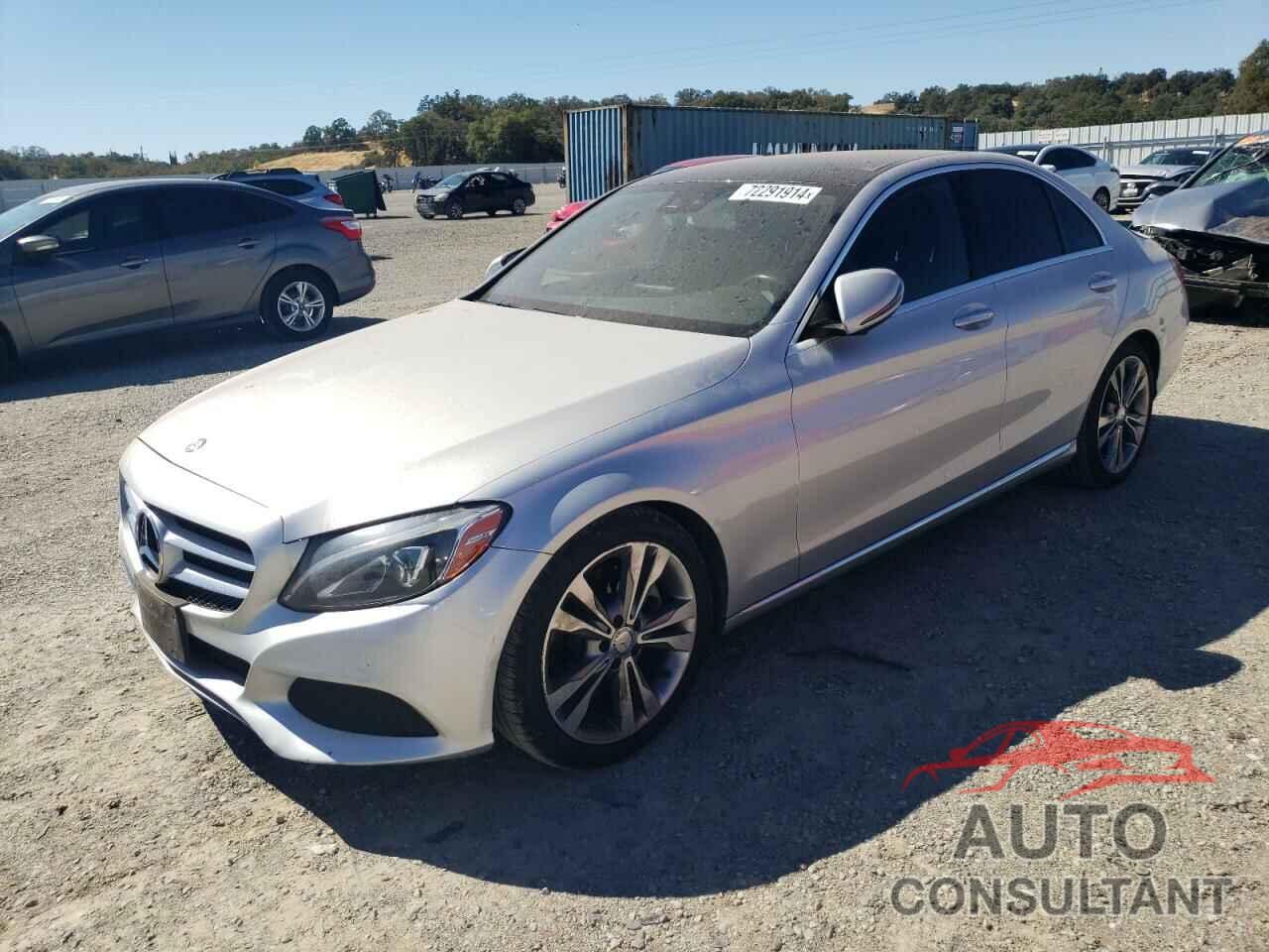 MERCEDES-BENZ C-CLASS 2016 - 55SWF4JB4GU126226