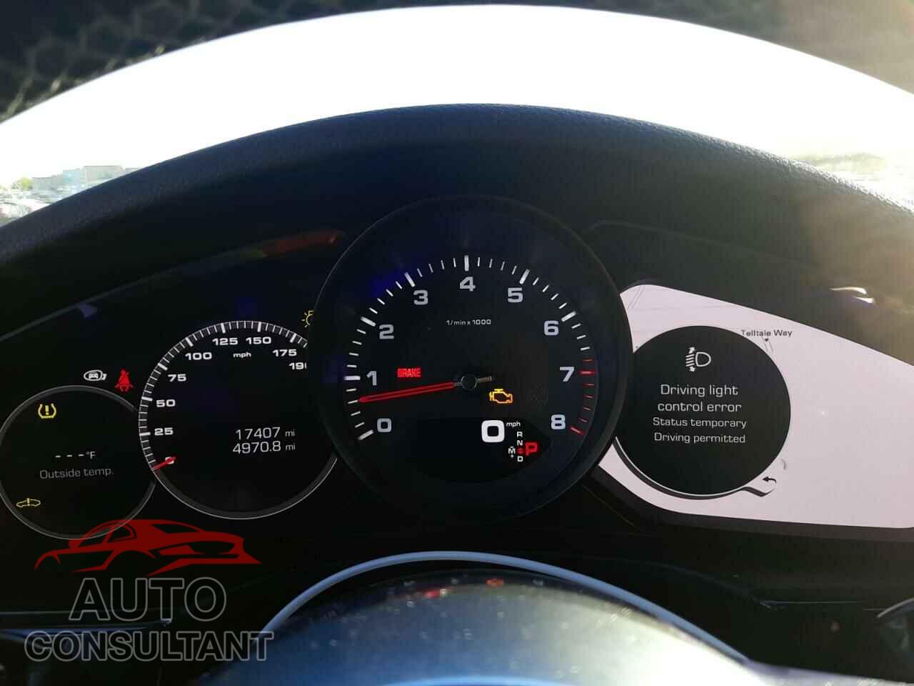 PORSCHE PANAMERA 2017 - WP0AA2A72HL101432