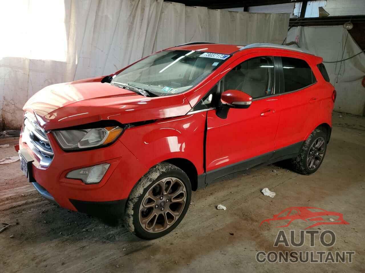 FORD ECOSPORT 2020 - MAJ6S3KL0LC316567