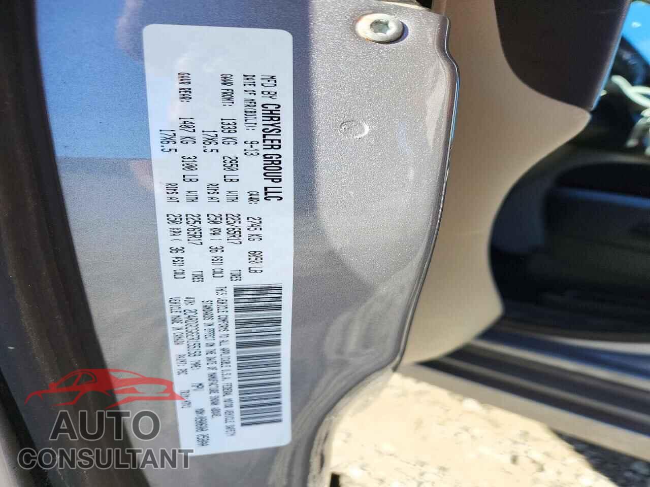 DODGE CARAVAN 2014 - 2C4RDGCG6ER155159