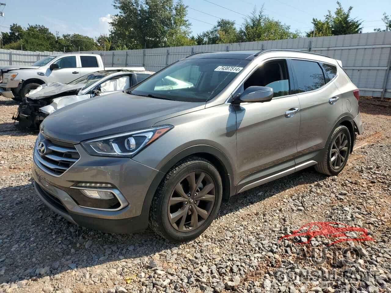 HYUNDAI SANTA FE 2018 - 5XYZW4LA7JG536506