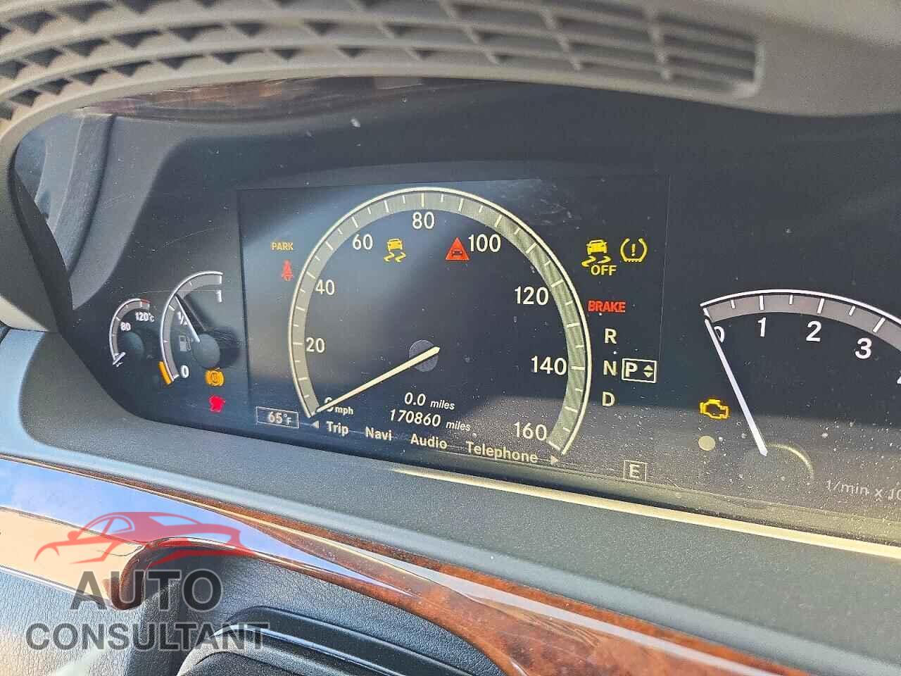 MERCEDES-BENZ S-CLASS 2012 - WDDNG7DB0CA420366