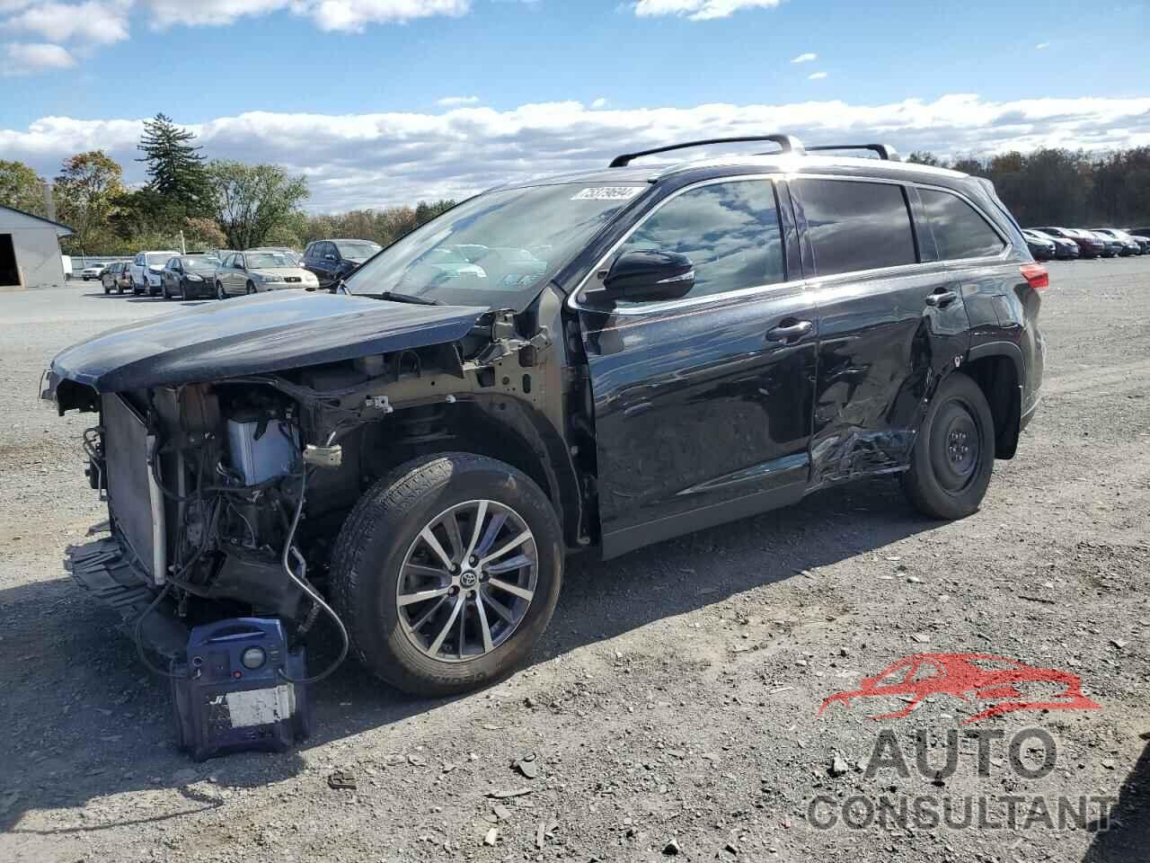 TOYOTA HIGHLANDER 2019 - 5TDJZRFH8KS605542