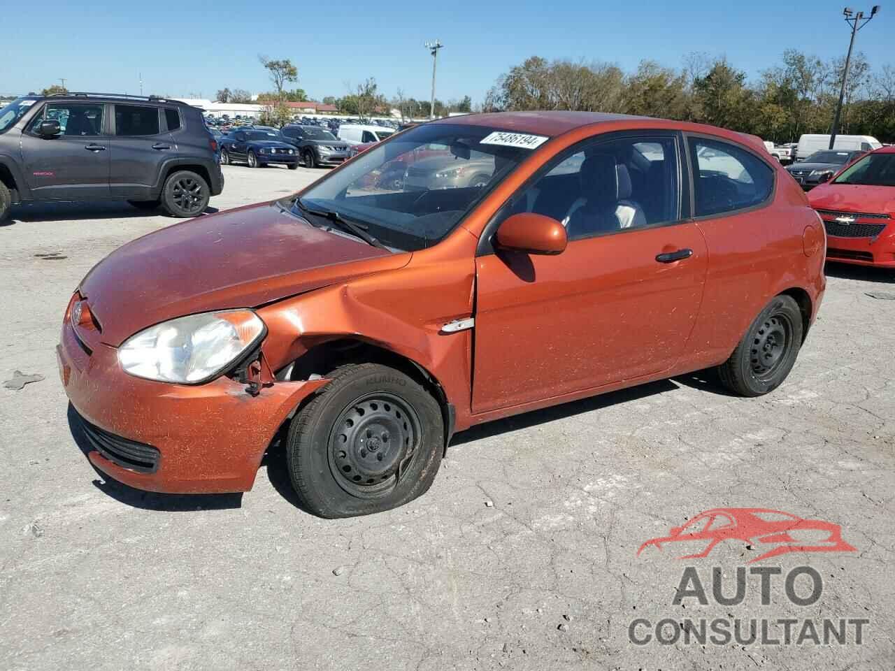 HYUNDAI ACCENT 2010 - KMHCM3AC8AU162069