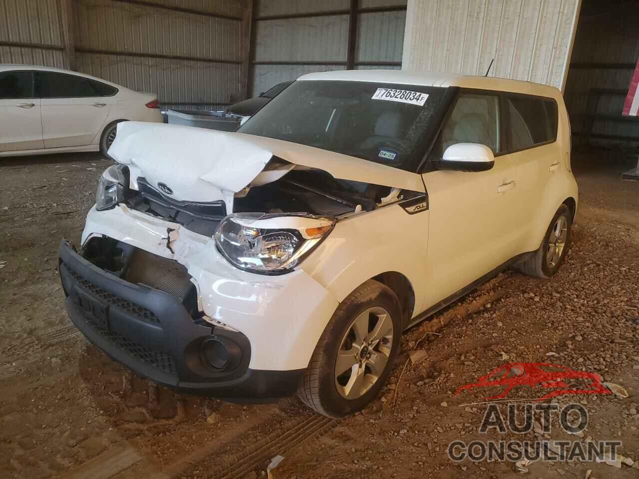 KIA SOUL 2017 - KNDJN2A29H7419341