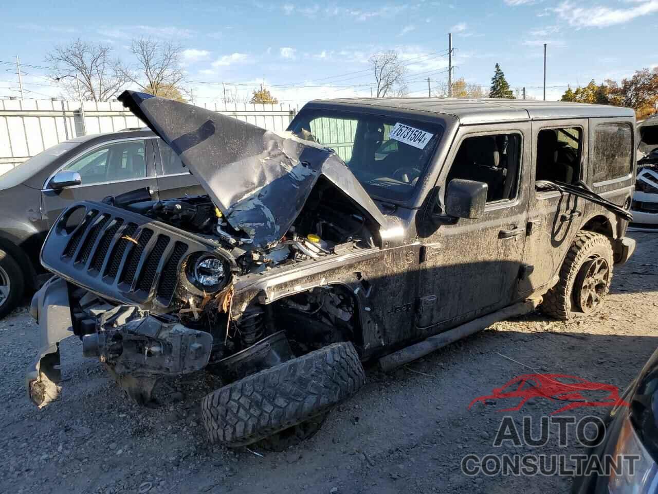 JEEP WRANGLER 2021 - 1C4HJXDN7MW599321