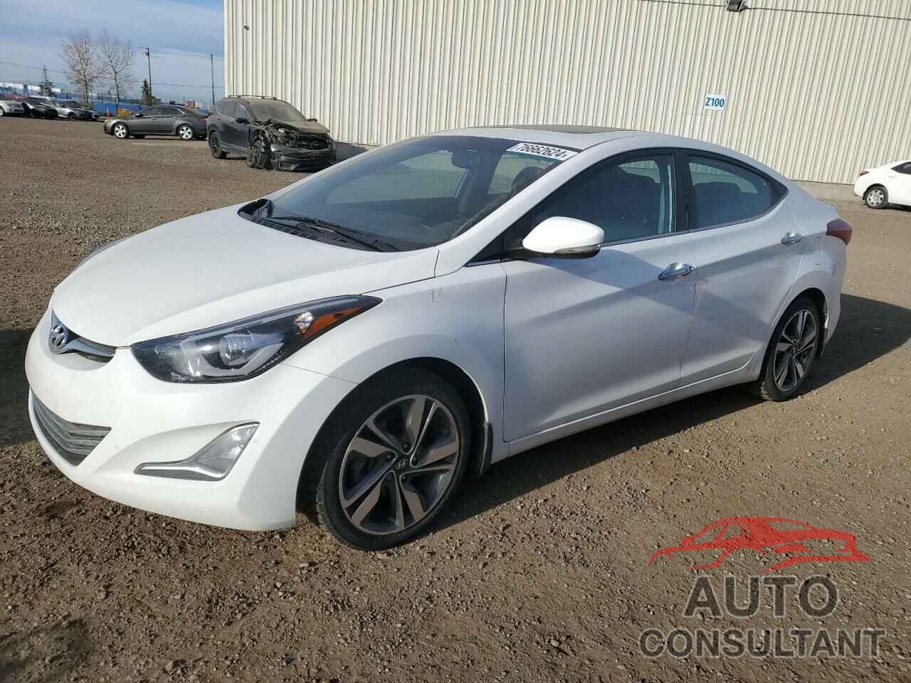 HYUNDAI ELANTRA 2016 - KMHDH4AH5GU639365