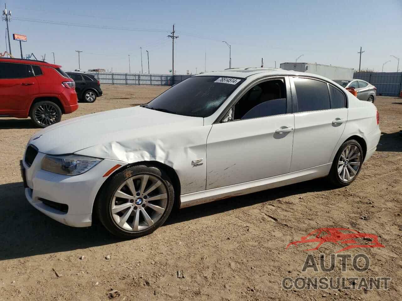 BMW 3 SERIES 2011 - WBAPK5G52BNN30271