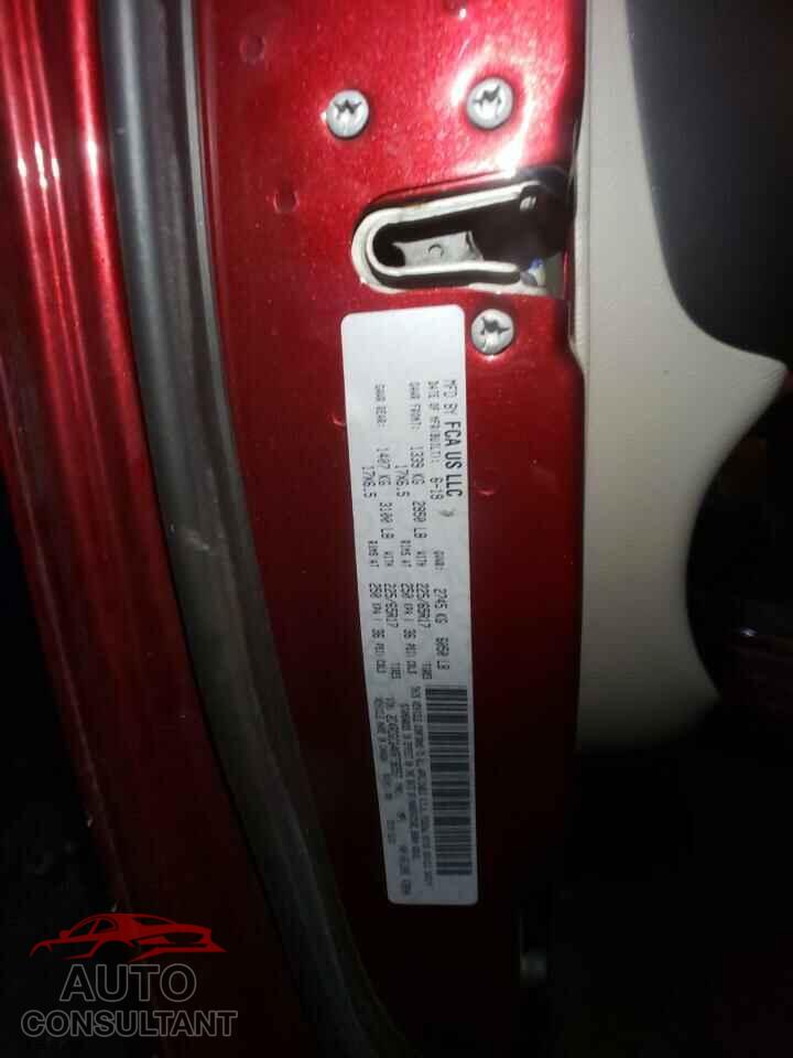 DODGE CARAVAN 2019 - 2C4RDGCG4KR736557