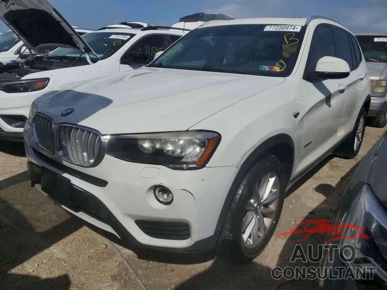 BMW X3 2016 - 5UXWX9C52G0D71867