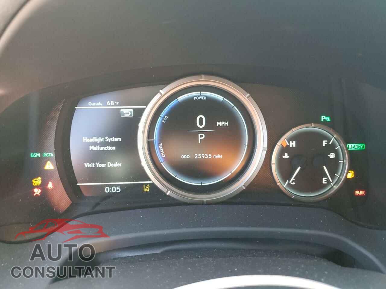 LEXUS RX450 2017 - 2T2BGMCA0HC016728