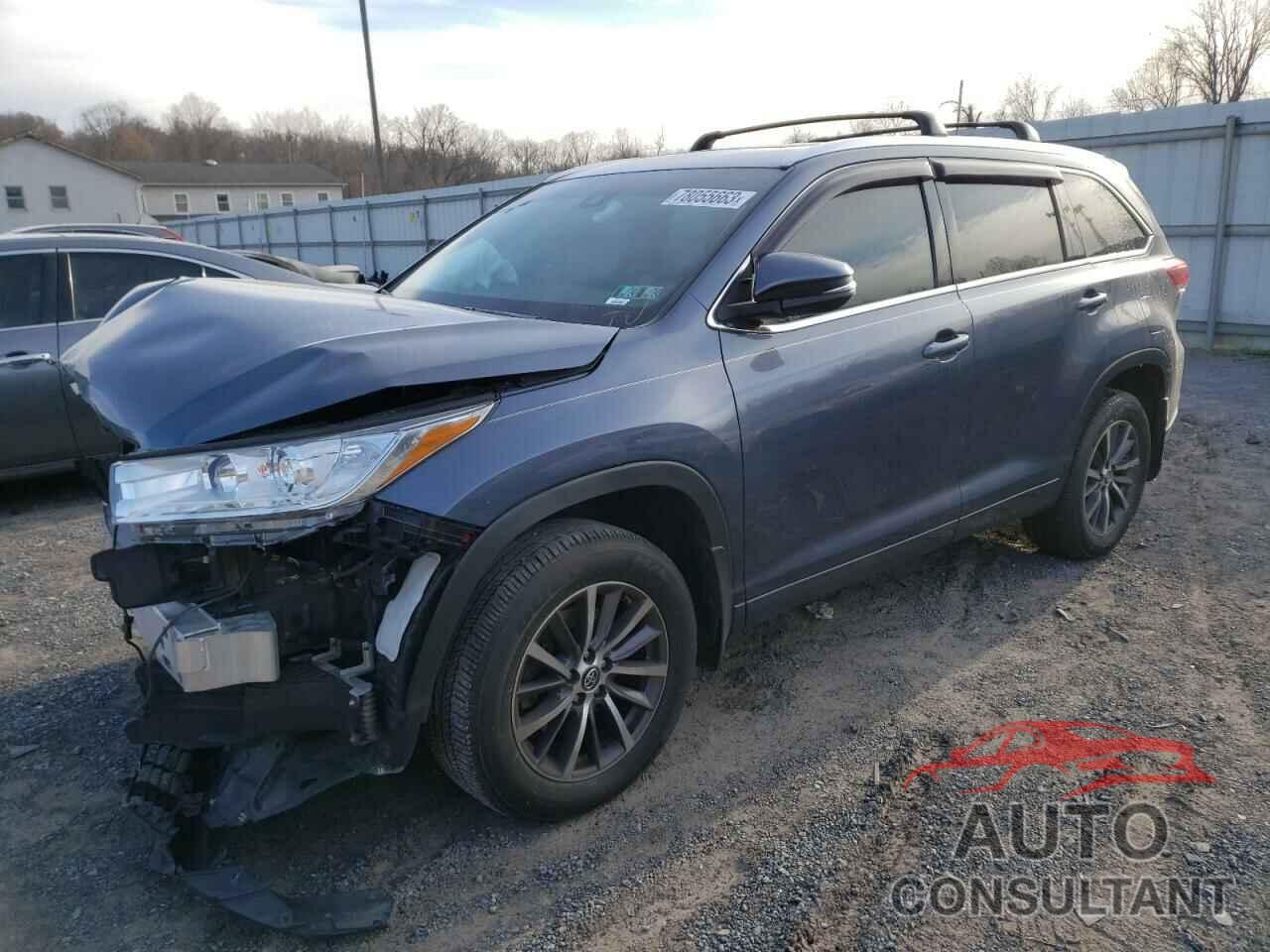 TOYOTA HIGHLANDER 2018 - 5TDJZRFH0JS830777