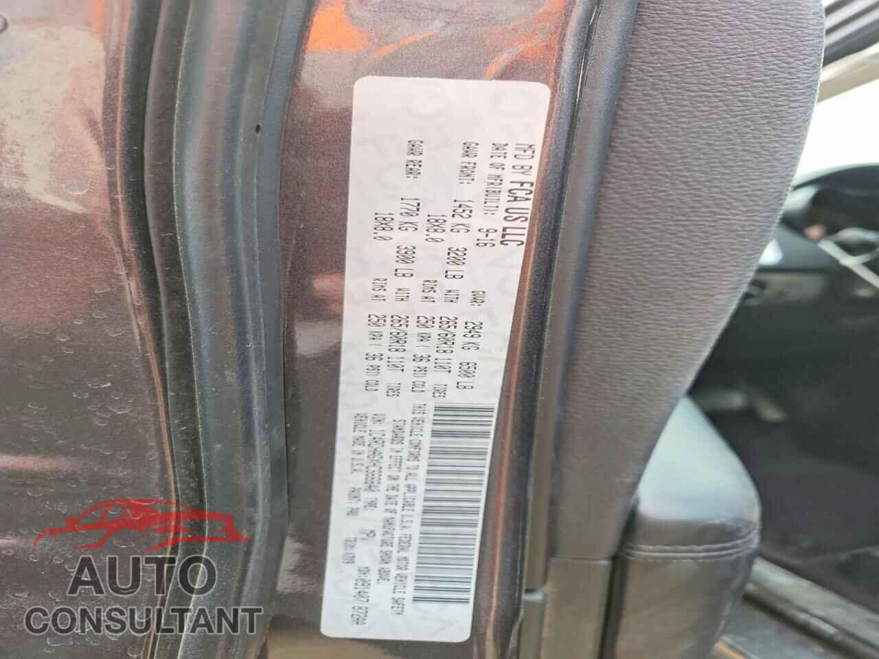 DODGE DURANGO 2017 - 1C4RDHAGXHC666640