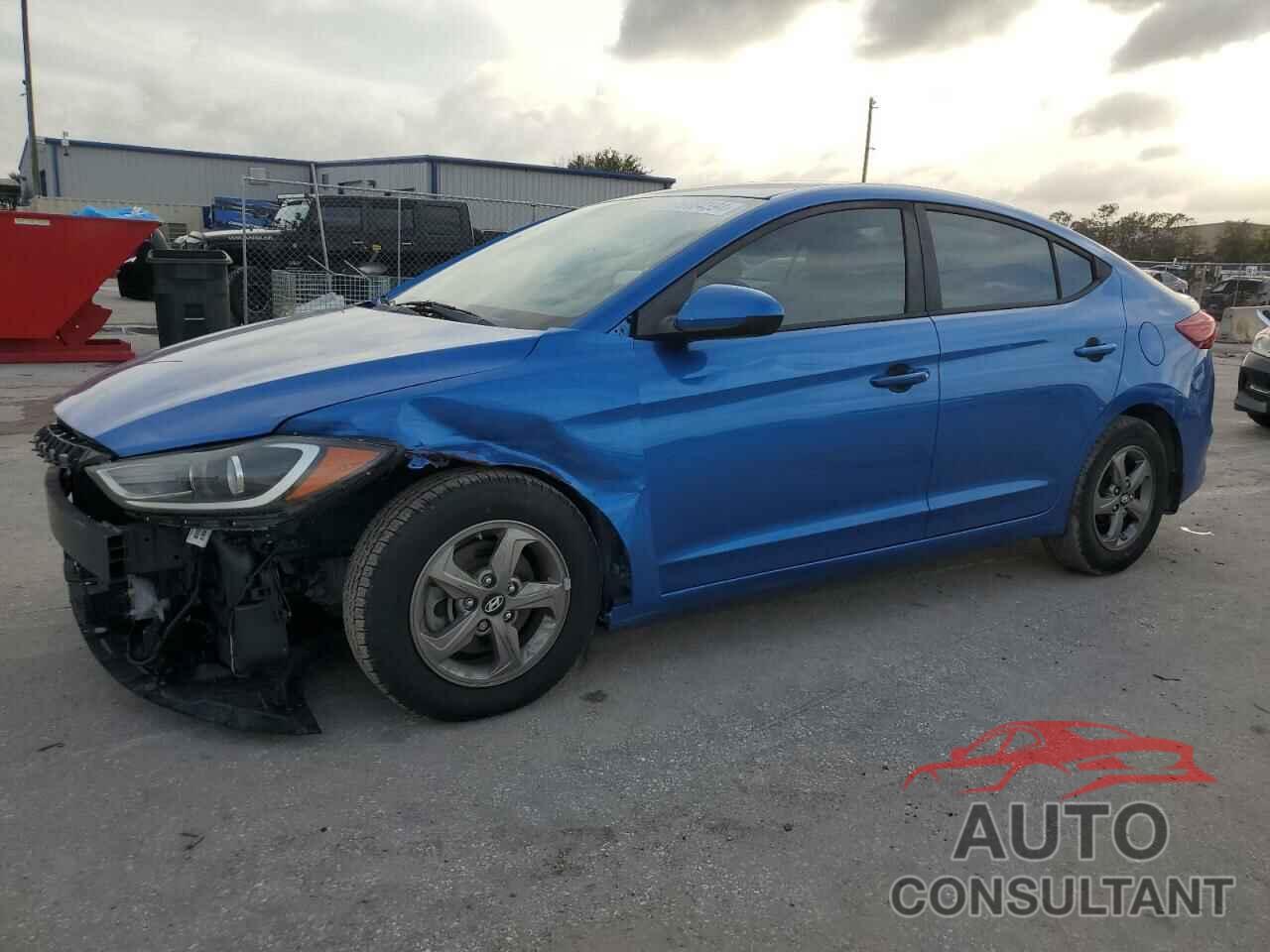 HYUNDAI ELANTRA 2018 - 5NPD94LA4JH320512