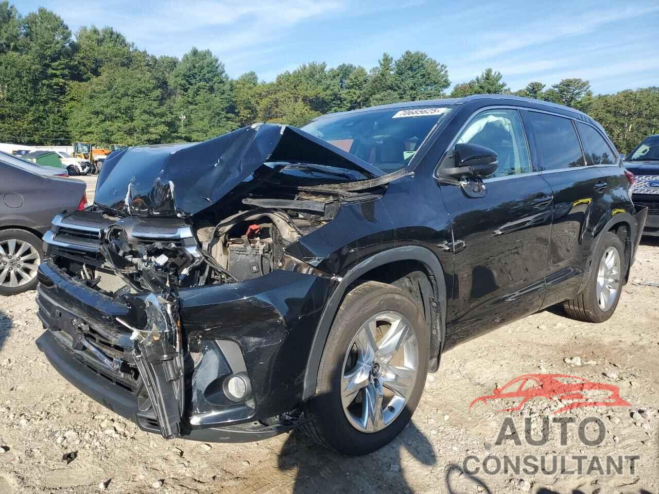 TOYOTA HIGHLANDER 2018 - 5TDDZRFH6JS860136