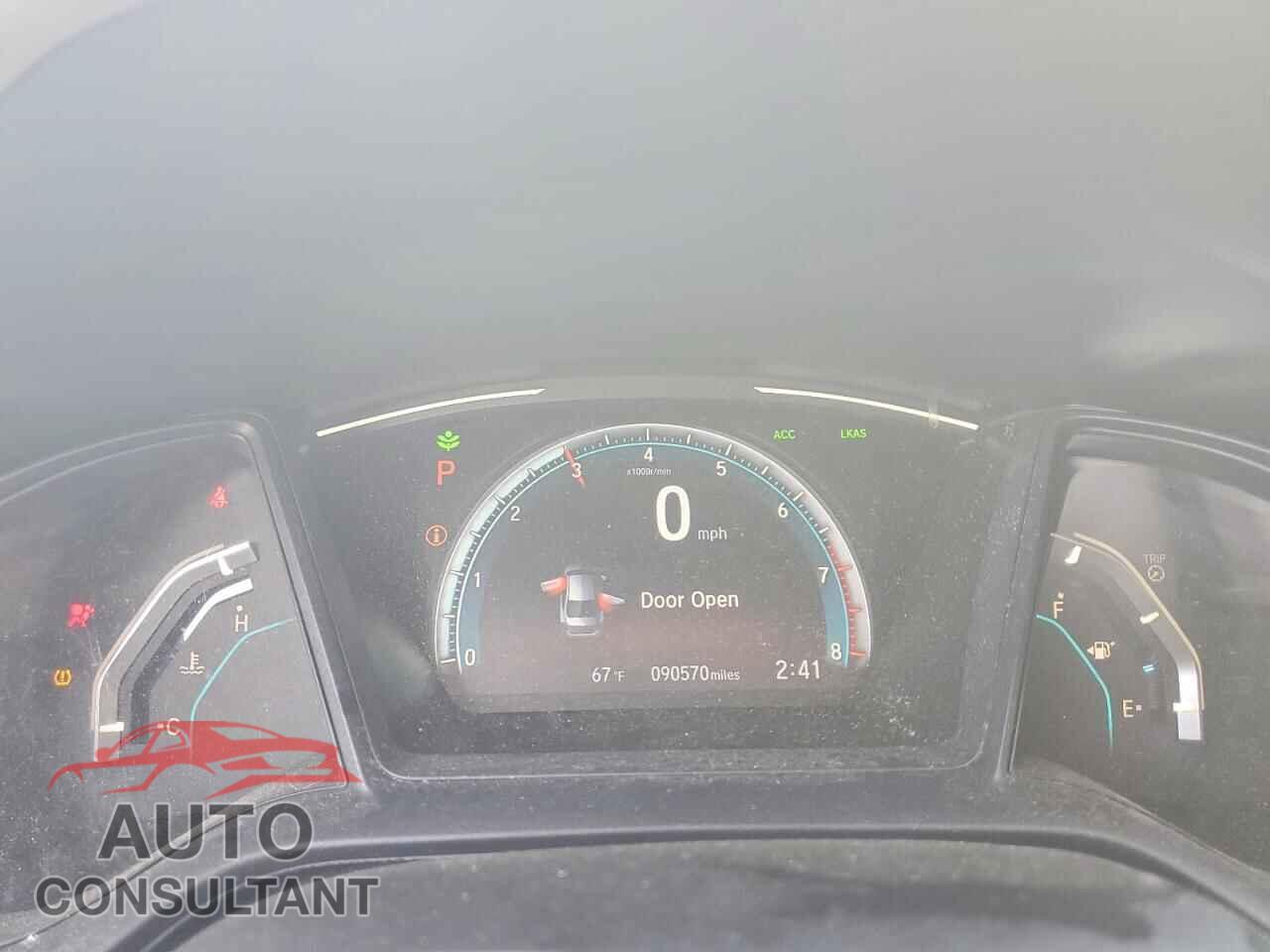 HONDA CIVIC 2019 - 2HGFC2F64KH592267