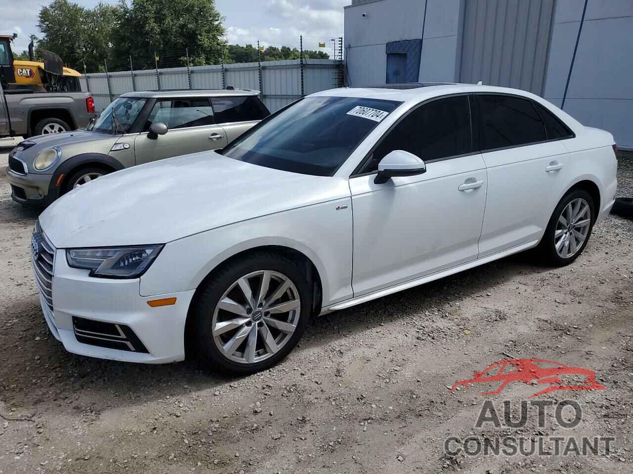 AUDI A4 2018 - WAUKMAF48JA081142