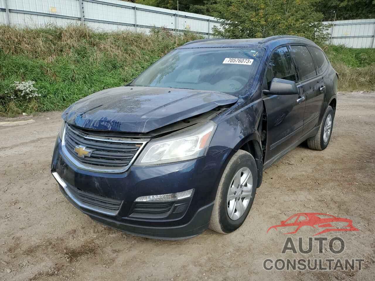 CHEVROLET TRAVERSE 2016 - 1GNKRFEDXGJ187417