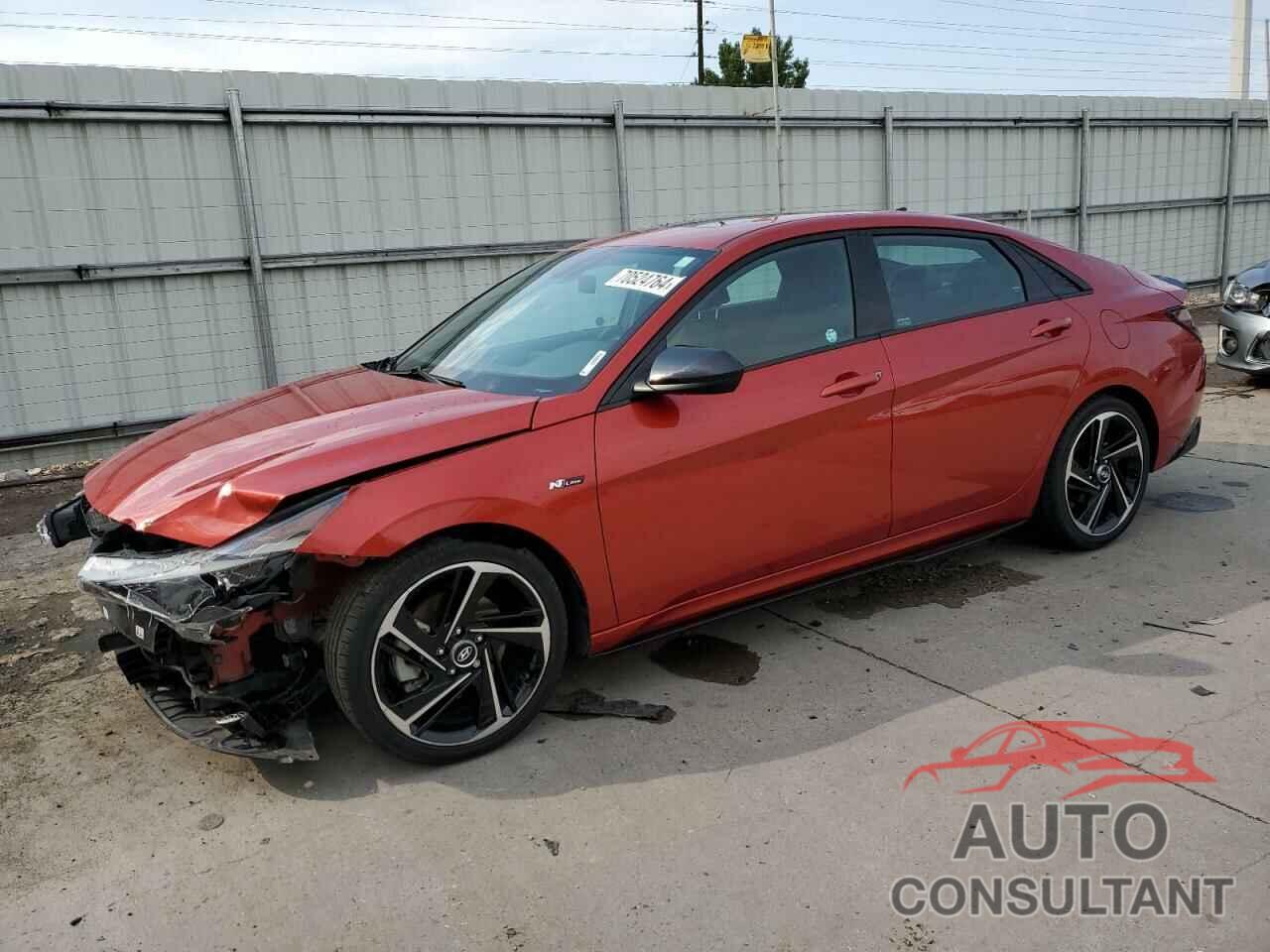 HYUNDAI ELANTRA 2021 - KMHLR4AF4MU108905