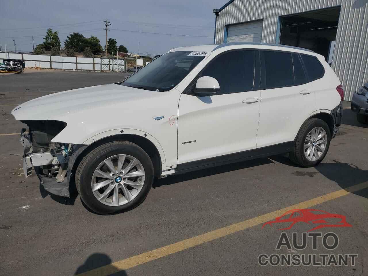 BMW X3 2016 - 5UXWX9C57G0D81598