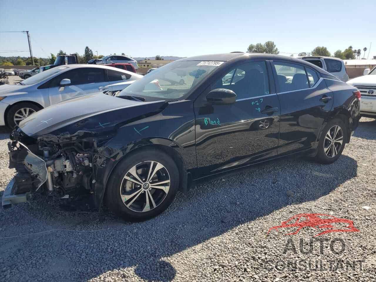 NISSAN SENTRA 2022 - 3N1AB8CV0NY234613