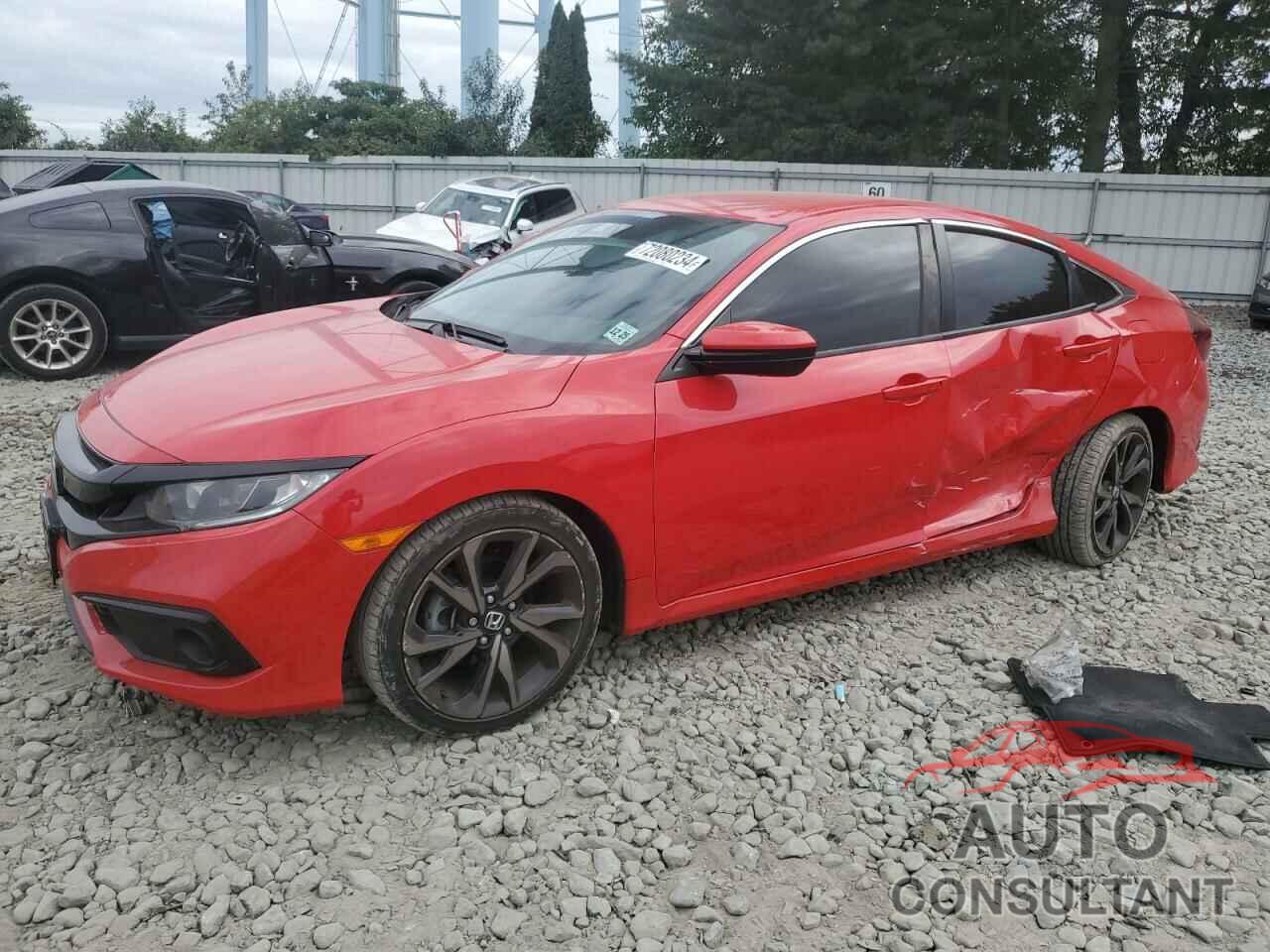 HONDA CIVIC 2021 - 2HGFC2F83MH508007
