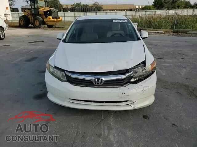 HONDA CIVIC 2012 - 19XFB2F55CE078370