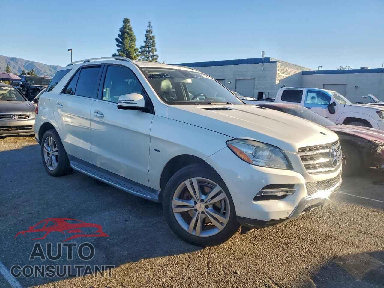 MERCEDES-BENZ M-CLASS 2012 - 4JGDA2EB8CA070697