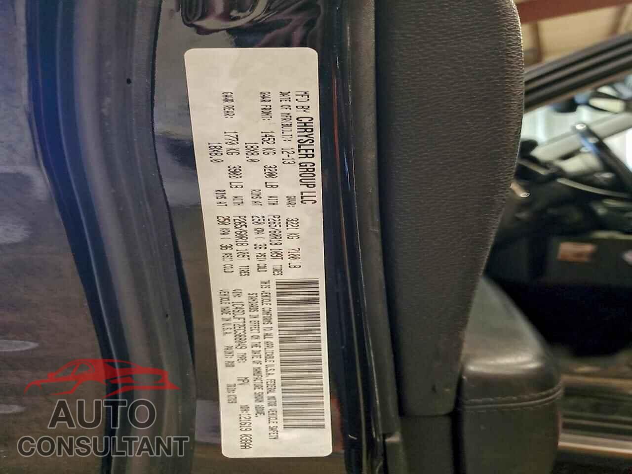 DODGE DURANGO 2014 - 1C4SDJFT2EC388049