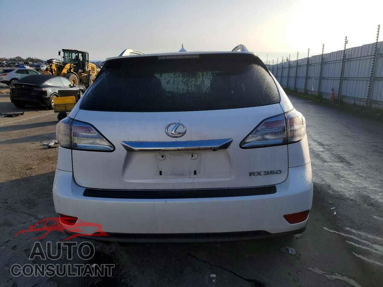 LEXUS RX350 2011 - 2T2BK1BAXBC104370
