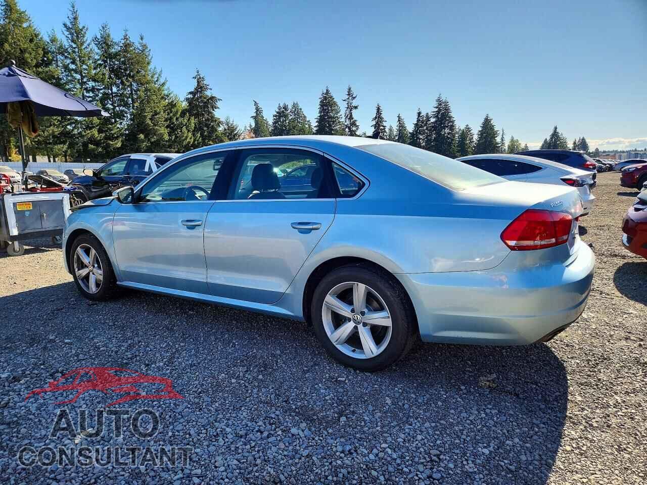 VOLKSWAGEN PASSAT 2012 - 1VWBP7A3XCC061457