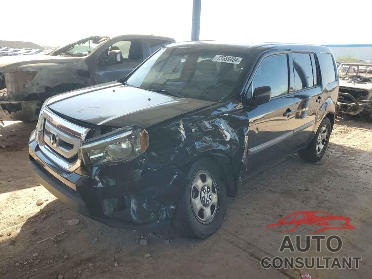 HONDA PILOT 2011 - 5FNYF3H22BB050511