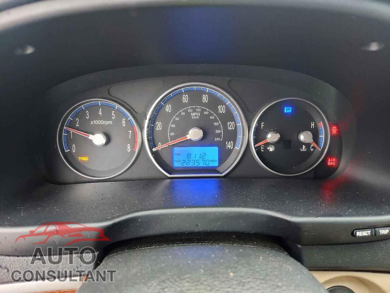 HYUNDAI SANTA FE 2009 - 5NMSG13D09H247444