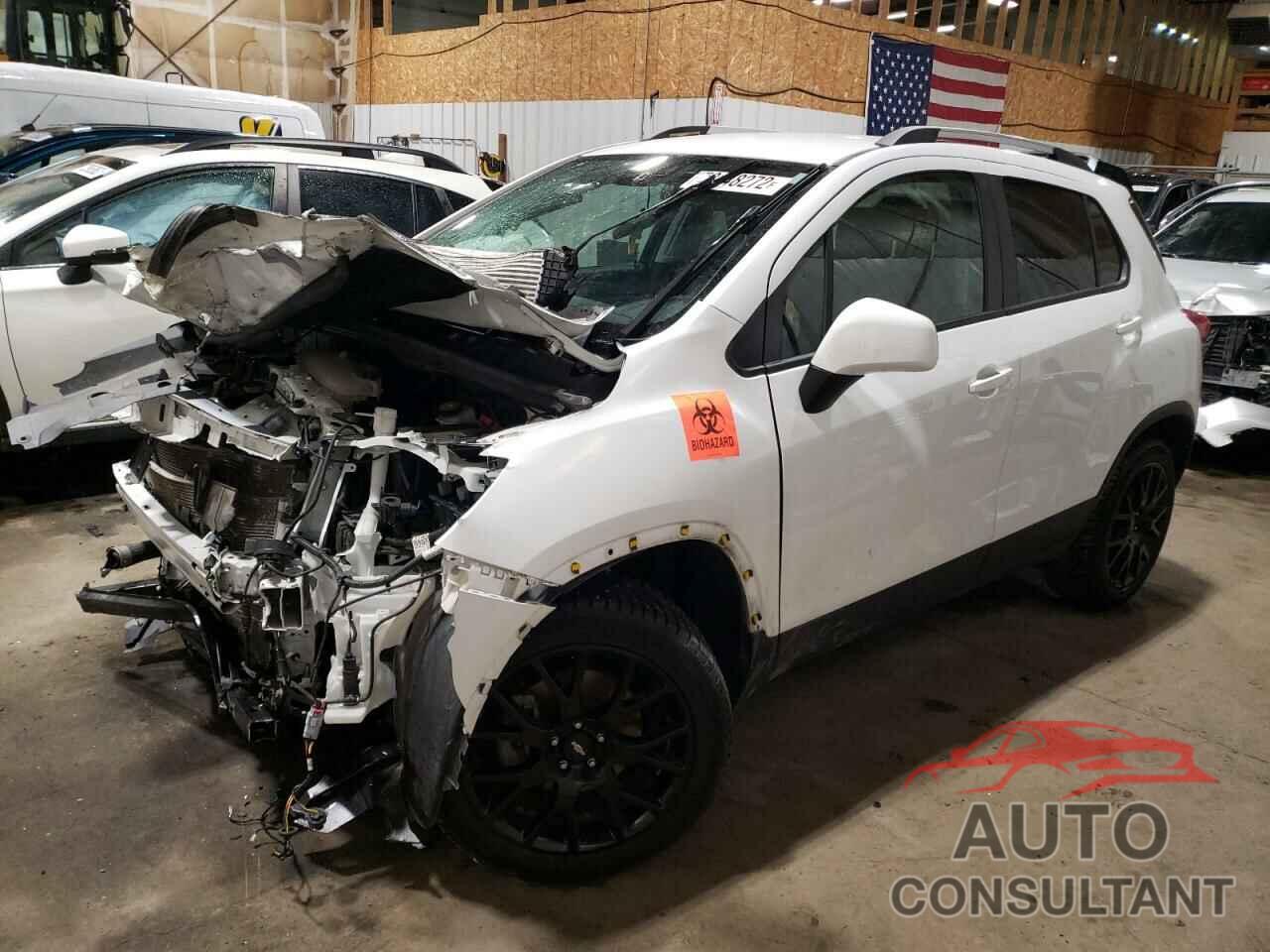 CHEVROLET TRAX 2021 - KL7CJPSBXMB344766