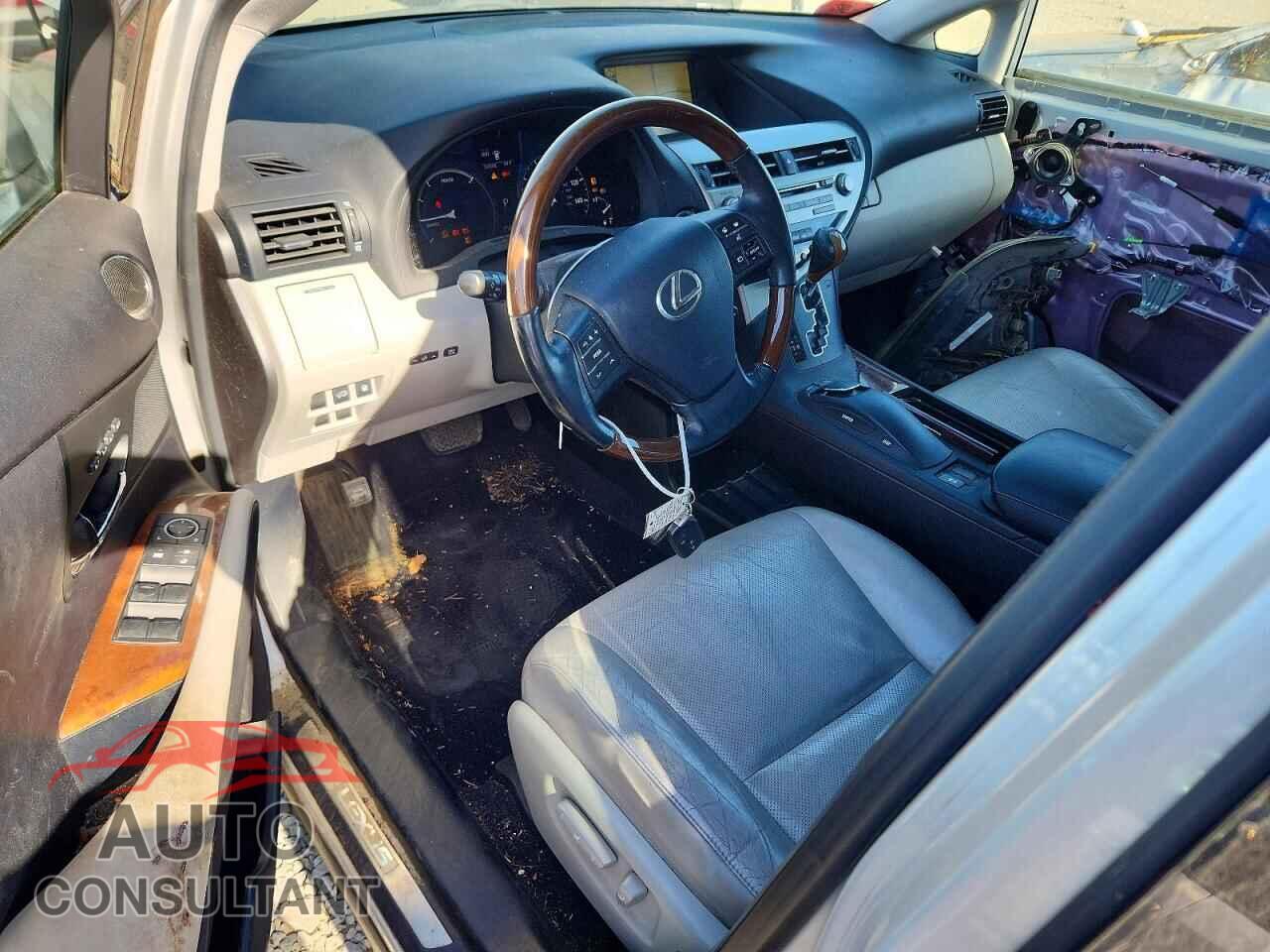 LEXUS RX450 2010 - JTJBC1BA8A2011682
