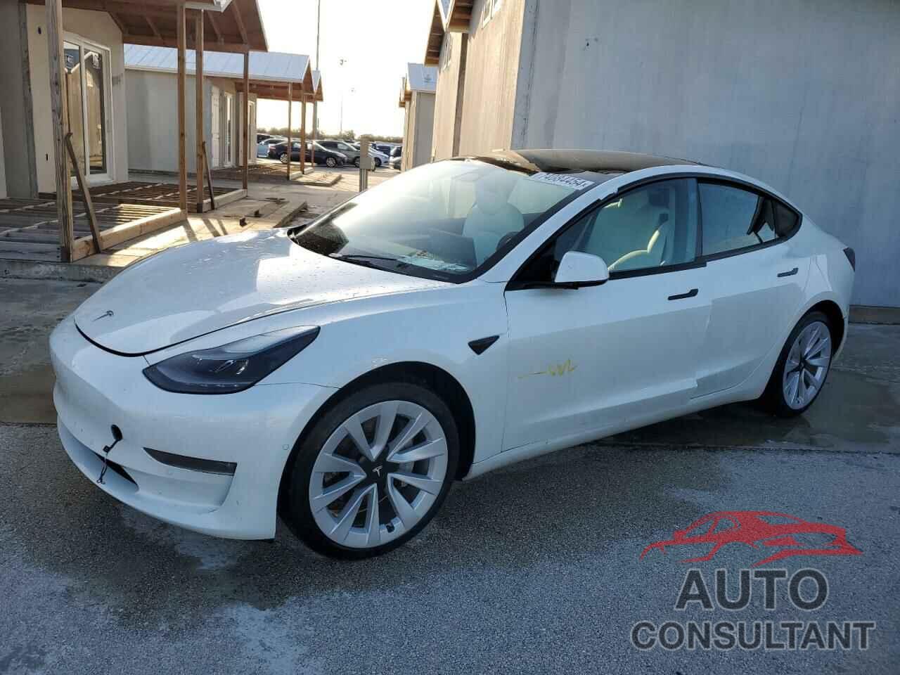 TESLA MODEL 3 2022 - 5YJ3E1EBXNF181454