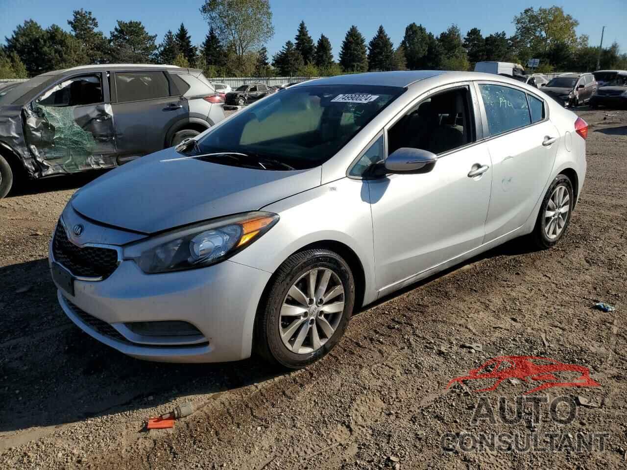KIA FORTE 2016 - KNAFX4A67G5437939