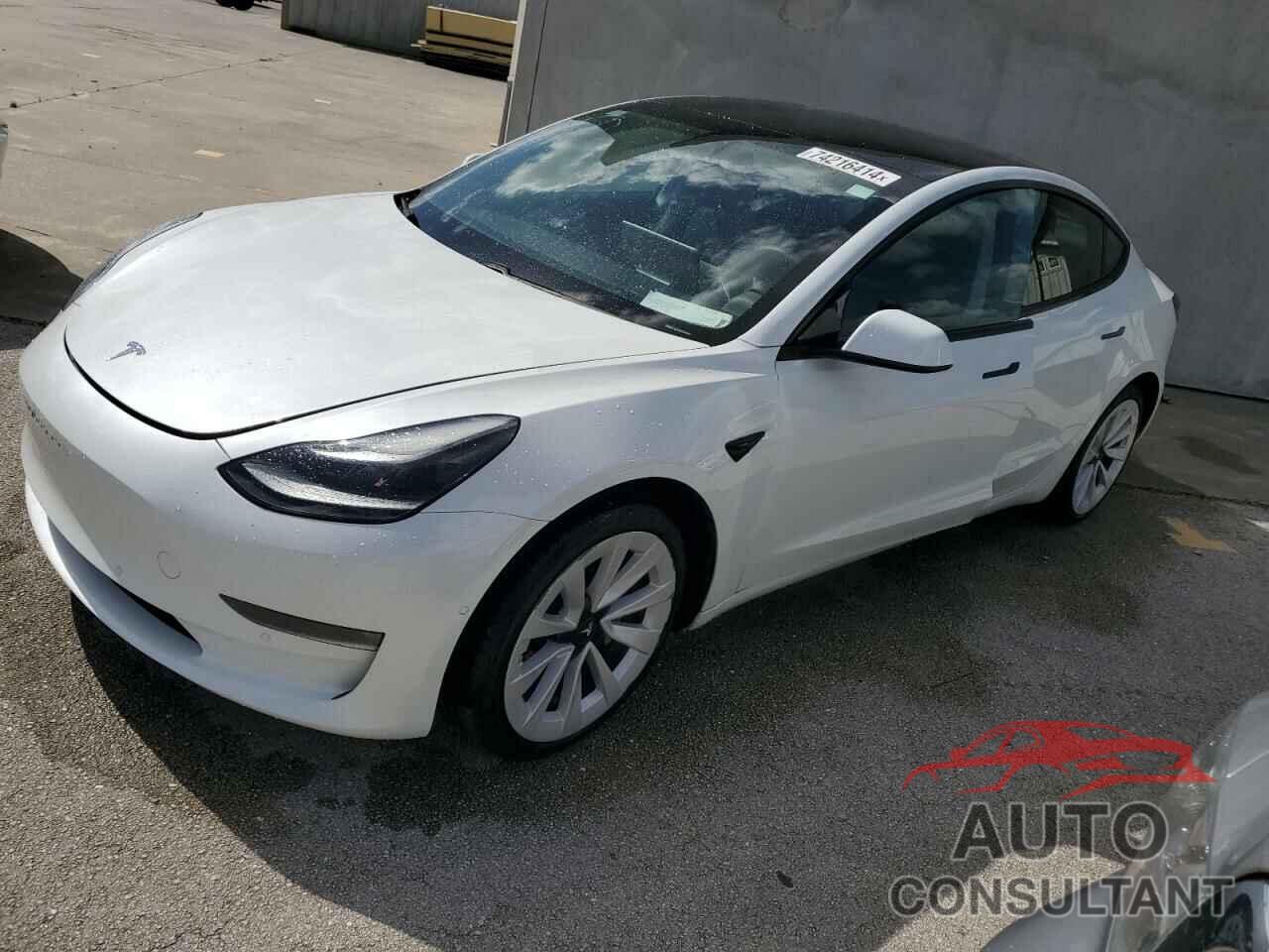 TESLA MODEL 3 2021 - 5YJ3E1EB9MF924345