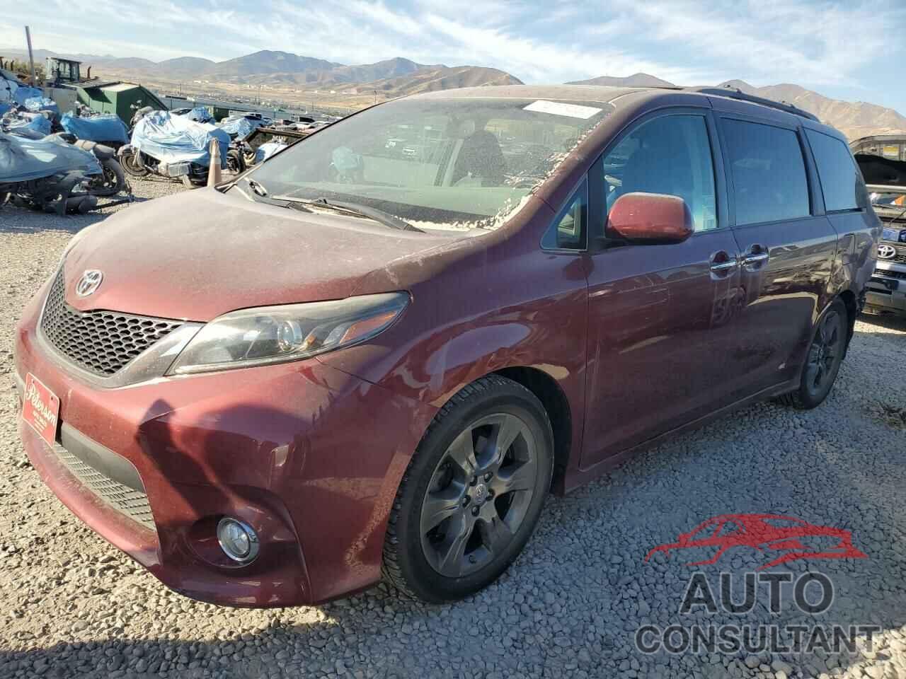 TOYOTA SIENNA 2016 - 5TDXK3DC5GS730458