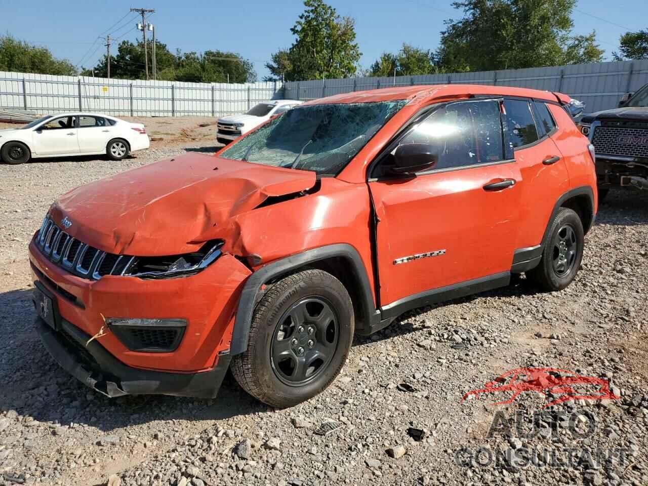 JEEP COMPASS 2019 - 3C4NJCAB7KT820215