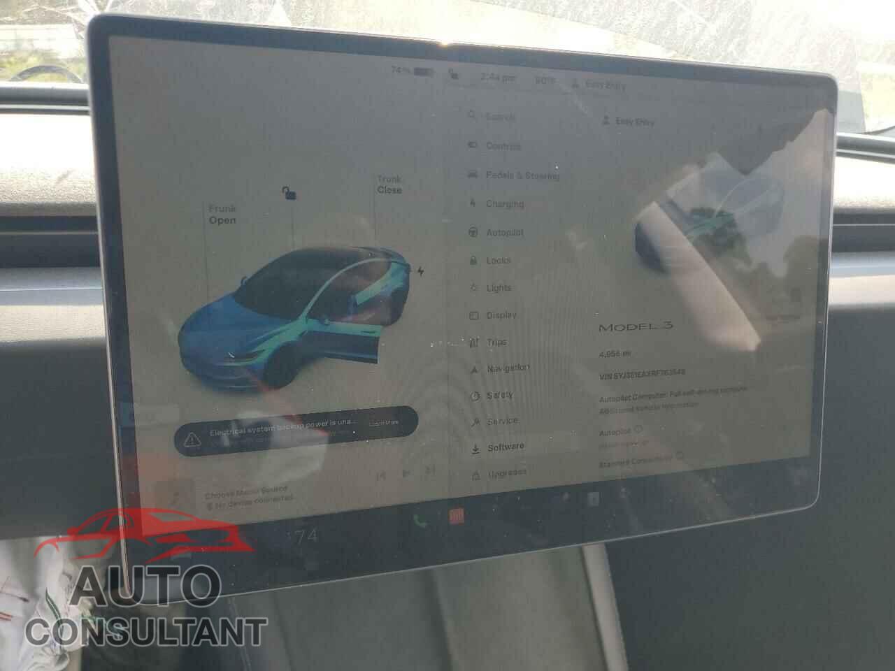 TESLA MODEL 3 2024 - 5YJ3E1EAXRF763549