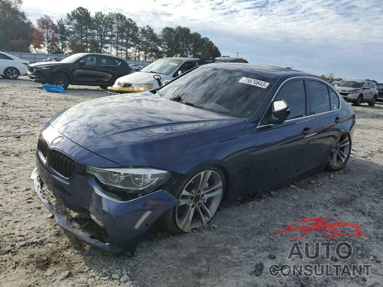 BMW 3 SERIES 2016 - WBA8B3G55GNT92449
