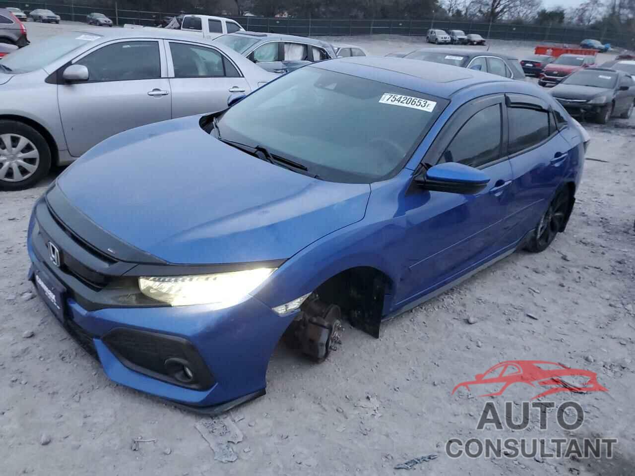 HONDA CIVIC 2017 - SHHFK7H91HU229587