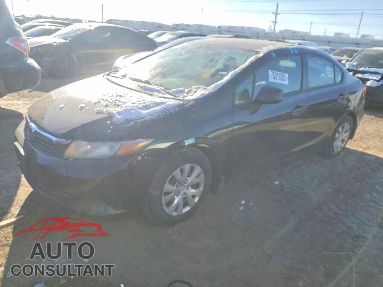 HONDA CIVIC 2012 - 19XFB2F54CE037311