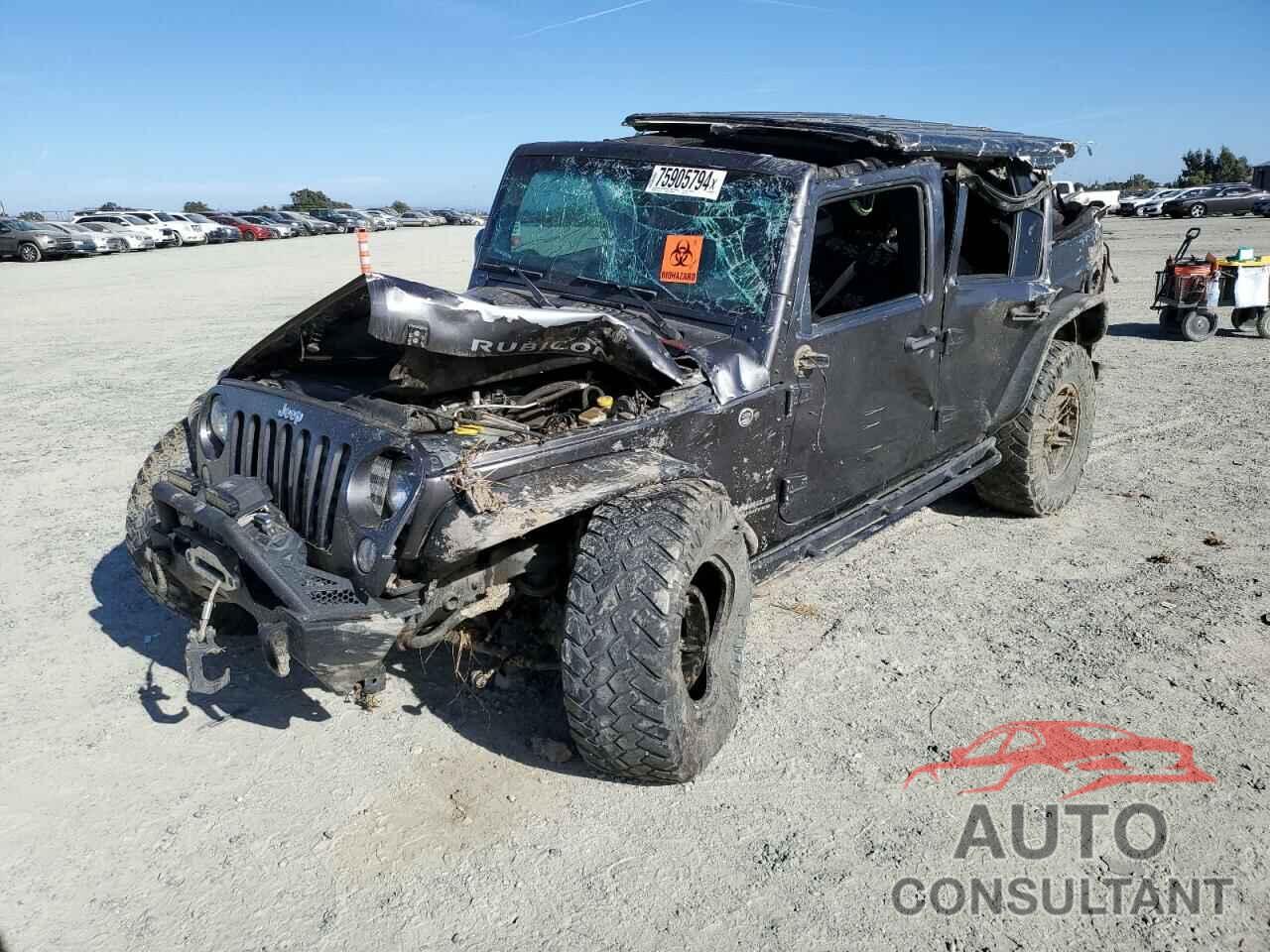 JEEP WRANGLER 2016 - 1C4HJWFG9GL261272